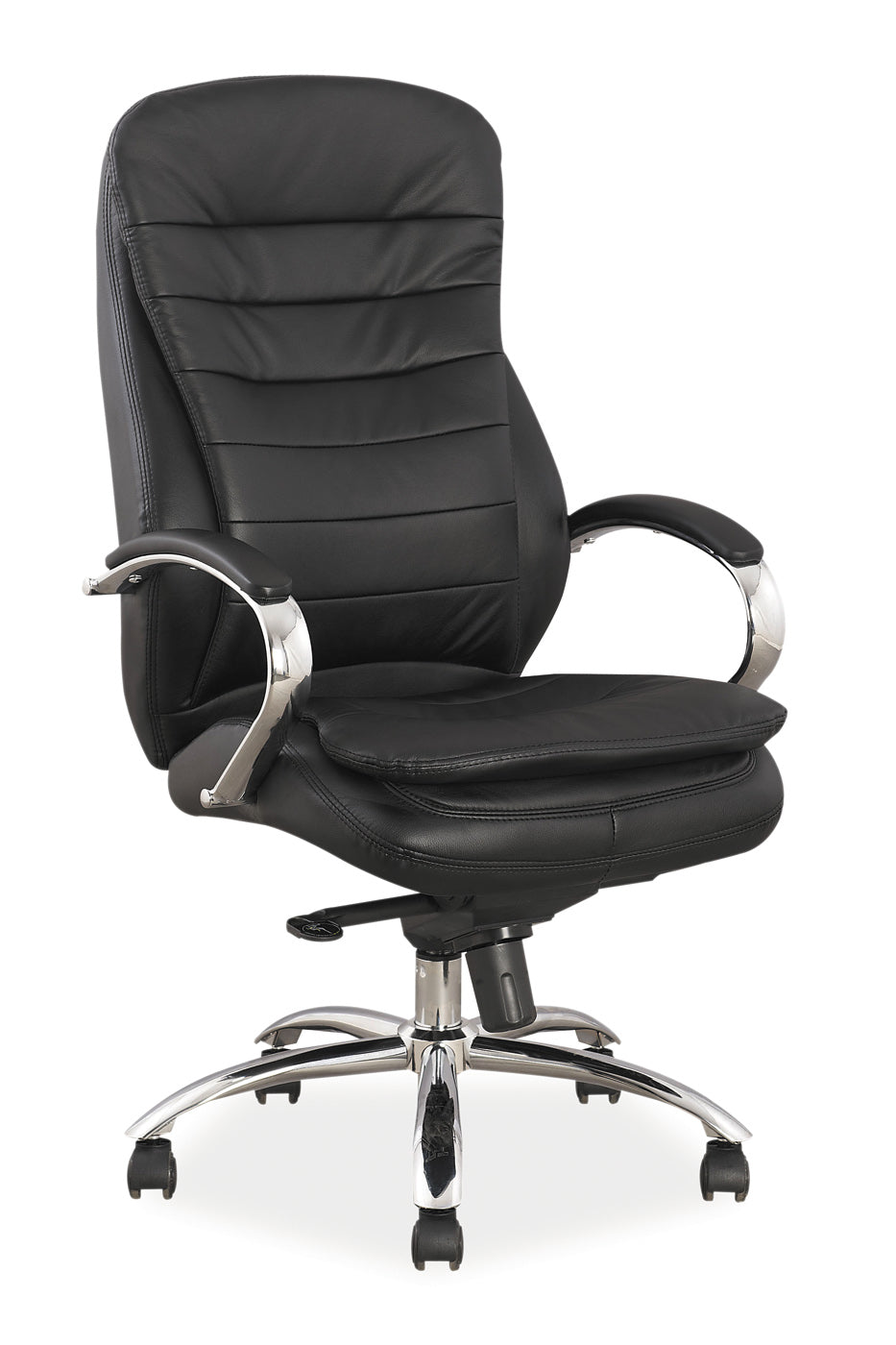 Silla de oficina SOC0012 (Cuero natural)